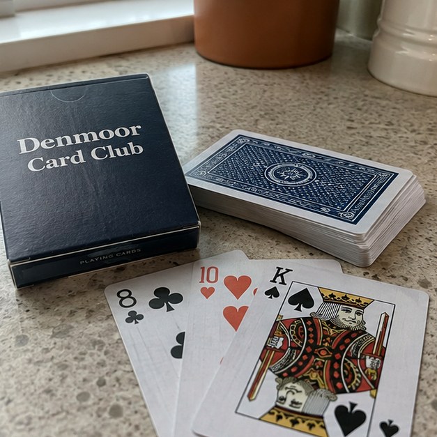 Custom playing cards — customer photo