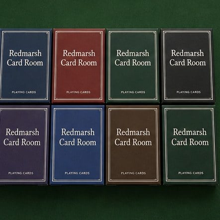 Customized playing cards for card rooms and clubs