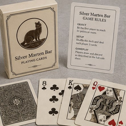 Customized playing cards for game publishers