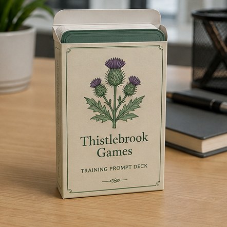 Customized playing cards for trainers and agencies